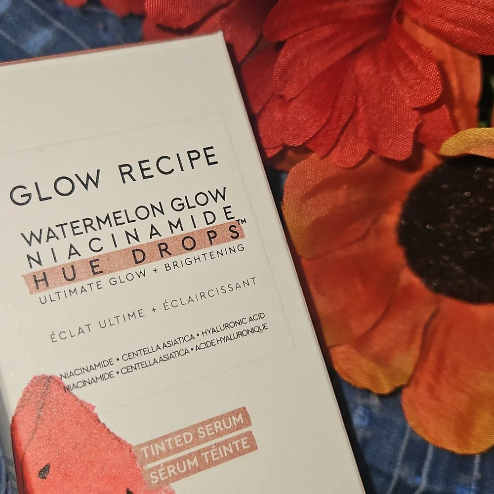 Glow Recipe Watermelon Glow Niacinamide Hue Drops 40ml SunGlow NIB - Picture 7 of 15